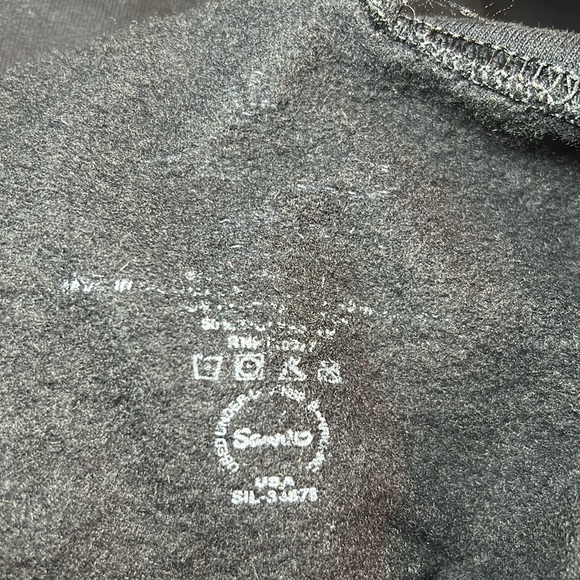 Gudetama Sanrio Hoodie Long Sleeve Black Sweatershit Women’s, Size M - Picture 9 of 14